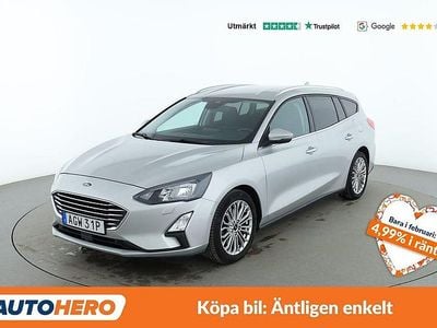 Grå Begagnad 2019 Ford Focus Titanium Kombi | 142 000 kr (Marknadspris)