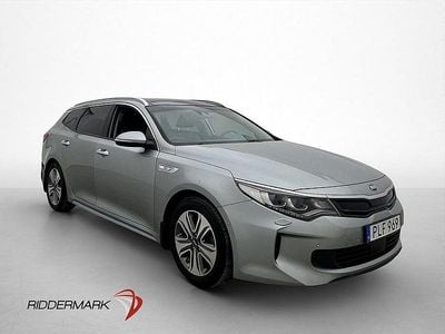 Begagnad Kia Optima Hybrid Sport 2018 Grå Sedan