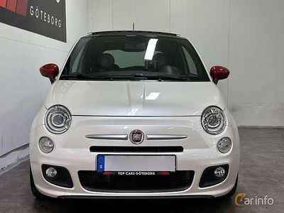 Vit Begagnad 2014 Fiat 500 Halvkombi | 100 000 kr (Dyr)