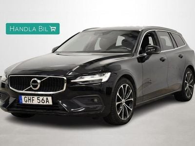 Svart Begagnad 2019 Volvo V60 Momentum Kombi | 229 700 kr (Marknadspris)