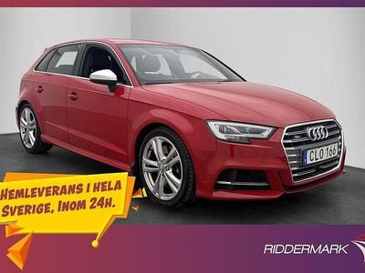 Begagnad Audi S3 310 HK (228 kW) 2017 Röd