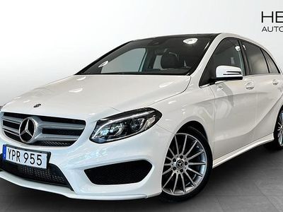 Vit (white) Begagnad 2017 Mercedes B180 AMG Minibuss | 219 900 kr (Lite dyr)