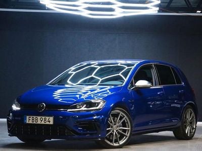 Blå Begagnad 2018 VW Golf VII R Halvkombi | 279 900 kr (Dyr)