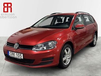 Röd Begagnad 2015 VW Golf VII Kombi | 139 900 kr (Dyr)