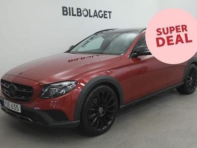 Begagnad Mercedes E220 All-Terrain Avantgarde 196 HK (144 kW) 2018 Röd Kombi