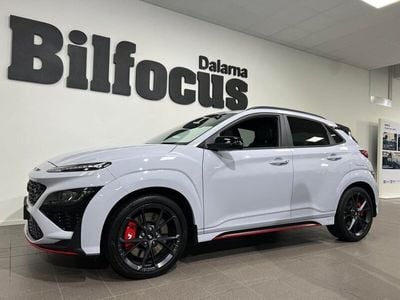 Begagnad Hyundai Kona N Line 283 HK (208 kW) 2022 Blå SUV