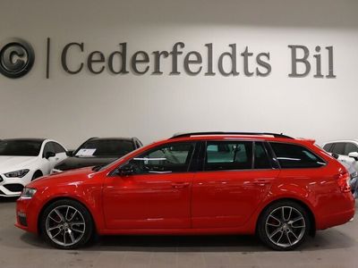 begagnad Skoda Octavia Kombi RS 4x4 2.0 FJÄRRVÄRMARE B-KAM CantonDRAG