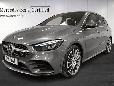 Grå Begagnad 2021 Mercedes B250 Premium Minibuss | 309 000 kr (Lite dyr)