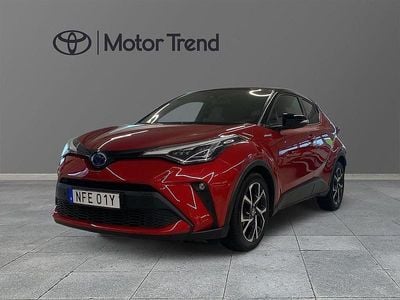Röd Begagnad 2021 Toyota C-HR Edition SUV | 269 900 kr (Marknadspris)