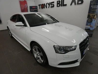Begagnad Audi A5 Sportback Comfort 177 HK (130 kW) 2013 Vit Halvkombi