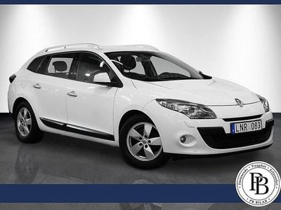Vit Begagnad 2010 Renault Mégane GrandTour Kombi | 69 900 kr (Marknadspris)