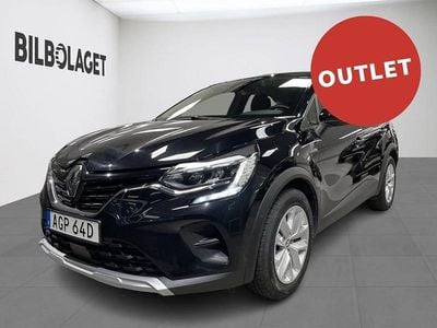 Begagnad Renault Captur Equilibre 162 HK (119 kW) 2022 Svart SUV