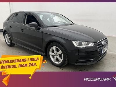 Svart Begagnad 2014 Audi A3 Attraction Halvkombi | 88 900 kr (Marknadspris)