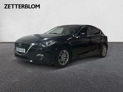 Svart Begagnad 2016 Mazda 3 Vision Kombi | 139 900 kr (Marknadspris)