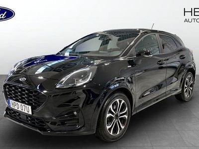 Svart Begagnad 2022 Ford Puma ST-Line SUV | 189 900 kr (Bra pris)