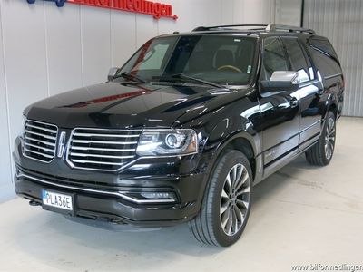 begagnad Lincoln Navigator 3.5 V6 EcoBoost 7-sits Skinn 22" fälg M.m