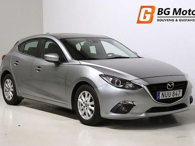 Grå Begagnad 2015 Mazda 3 Inclusive Halvkombi | 114 900 kr (Bra pris)