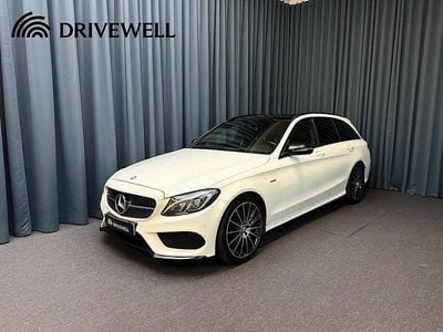 Begagnad Mercedes C450 AMG AMG 367 HK (269 kW) 2015 Vit Kombi