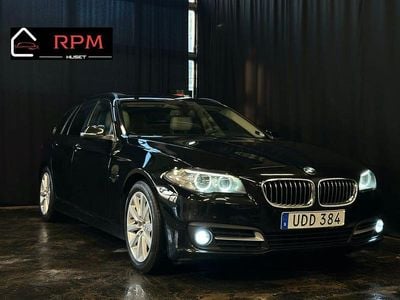 Begagnad BMW 520 Sport Line 190 HK (139 kW) 2017 Svart Kombi