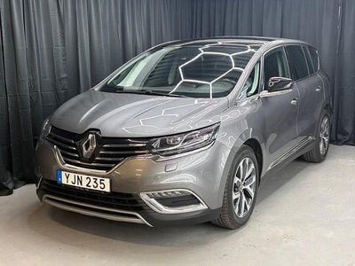 Grå Begagnad 2017 Renault Espace Minibuss | 164 900 kr (Marknadspris)