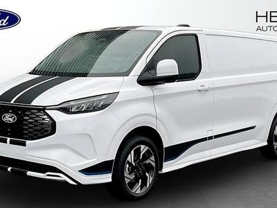 Ny Ford E-Transit Sport 160 kW (218 HK) 2025 Frozen white Van