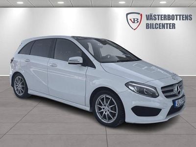 Begagnad Mercedes B200 AMG 136 HK (100 kW) 2015 Vit Minibuss