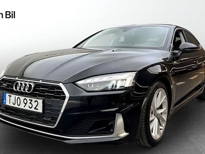 Svart Begagnad 2020 Audi A5 Sportback Advanced Plus Halvkombi | 309 000 kr (Marknadspris)