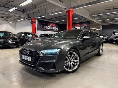 Grå Begagnad 2021 Audi A7 Sportback S-Line Halvkombi | 389 000 kr