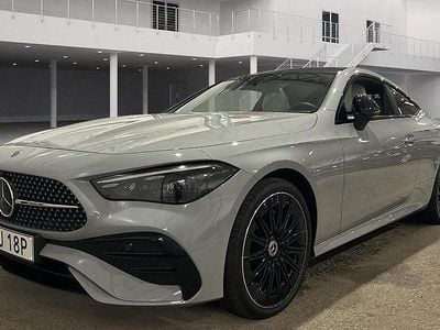 Manufaktur alpingrå solid Begagnad 2023 Mercedes CLE220 AMG Line Premium Plus Sportkupé | 649 000 kr