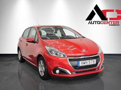 Orange Begagnad 2015 Peugeot 208 Halvkombi | 79 200 kr (Marknadspris)