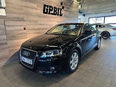 Svart Begagnad 2009 Audi A3 Cabriolet S-Line Cab | 129 900 kr