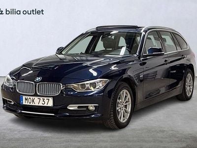Begagnad BMW 320 Advantage 184 HK (135 kW) 2014 Blå Kombi
