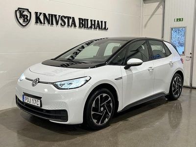 Vit Begagnad 2022 VW ID.3 Pro Performance Halvkombi | 238 900 kr (Lite dyr)