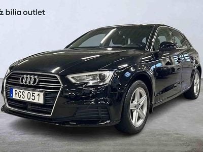 Begagnad Audi A3 Sportback 2018 Svart Halvkombi