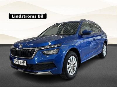 Begagnad Skoda Kamiq Ambition 112 HK (82 kW) 2022 Blå SUV