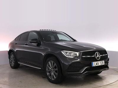 Grå Begagnad 2022 Mercedes GLC300e AMG line Sportkupé | 523 000 kr (Superpris)
