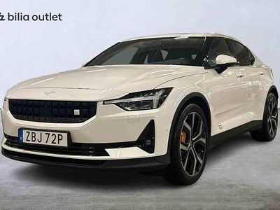 Begagnad Polestar 2 Long Range Dual motor 309 kW (421 HK) 2021 Vit Halvkombi