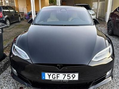 Obsidian black Begagnad 2016 Tesla Model S Halvkombi | 499 900 kr