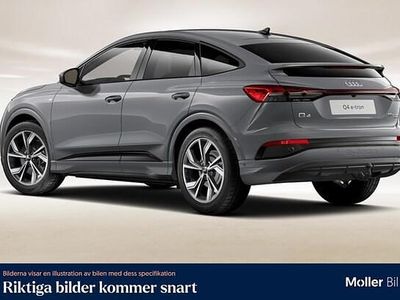 Kiselgrå Begagnad 2023 Audi Q4 Sportback e-tron SUV | 459 900 kr (Marknadspris)