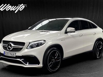 Begagnad Mercedes GLE63 AMG AMG 585 HK (430 kW) 2017 Vit Sportkupé