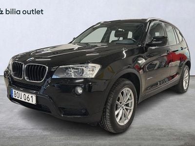 Begagnad BMW X3 184 HK (135 kW) 2014 Svart SUV