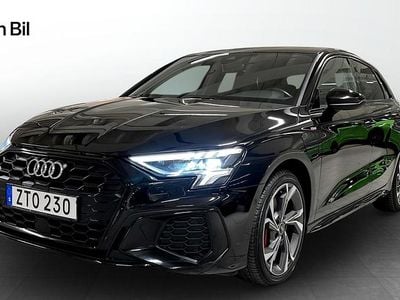 Begagnad Audi A3 Sportback e-tron S-Line 245 HK (180 kW) 2020 Svart Halvkombi