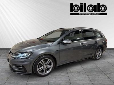 Begagnad VW Golf VII R-line 150 HK (110 kW) 2018 Mörkgrå Kombi