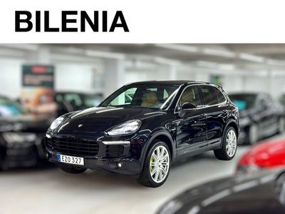 begagnad Porsche Cayenne S E-Hybrid E- TipTronic S Eu6 Luxor Beige