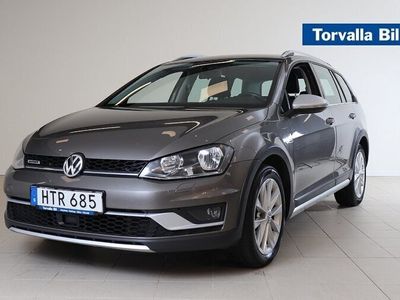 begagnad VW Golf Alltrack 2.0 TDI 184hk 4Motion + Vhjul/Drag