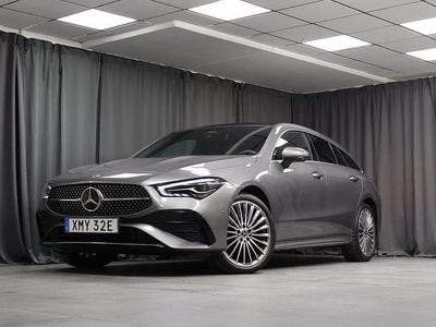Grå Begagnad 2025 Mercedes CLA250 Shooting Brake AMG Kombi | 429 000 kr (Marknadspris)