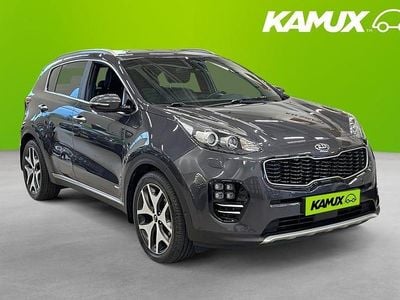 Silver/grå Begagnad 2017 Kia Sportage GT-Line SUV | 164 800 kr (Bra pris)