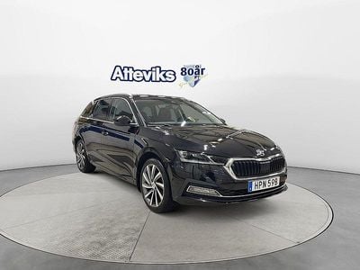 Svart Begagnad 2020 Skoda Octavia Business Line Kombi | 234 500 kr (Dyr)