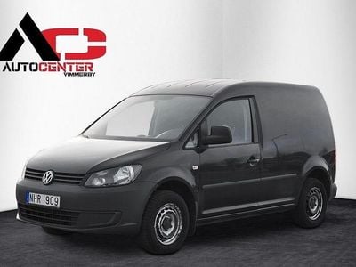 Svart Begagnad 2014 VW Caddy Minibuss | 79 800 kr (Lite dyr)