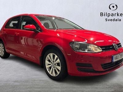 Begagnad VW Golf VII 110 HK (80 kW) 2015 Röd Halvkombi